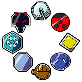 8 bit pokemon badges