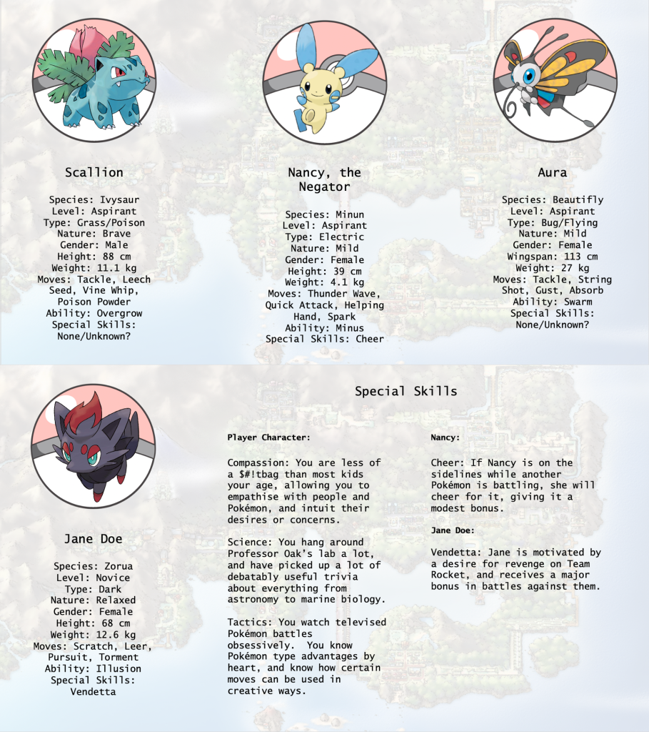pokemon nature chart x and y - Google Search
